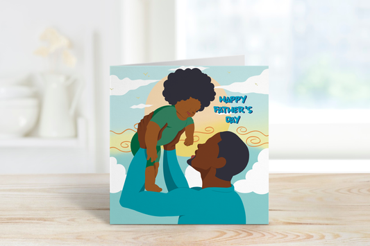 Afrocentric Happy Father's Day Card