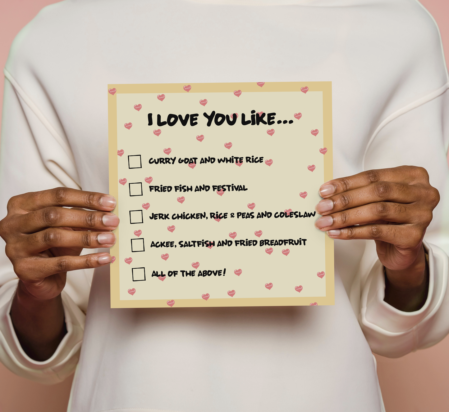 'I Love You Like'..Valentine's Day Card