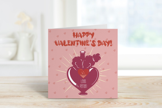 Love Potion Valentine's Day Card