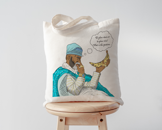 To Plantain or Plantin? Tote Bag